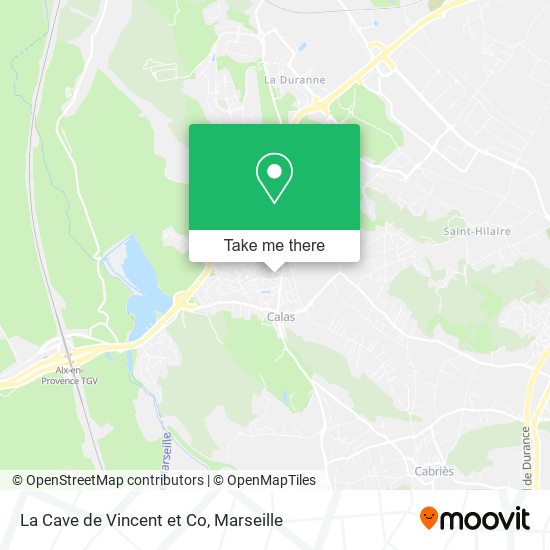 La Cave de Vincent et Co map