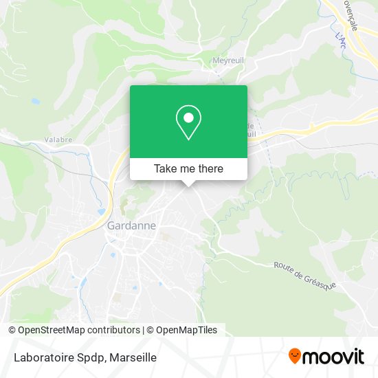 Laboratoire Spdp map