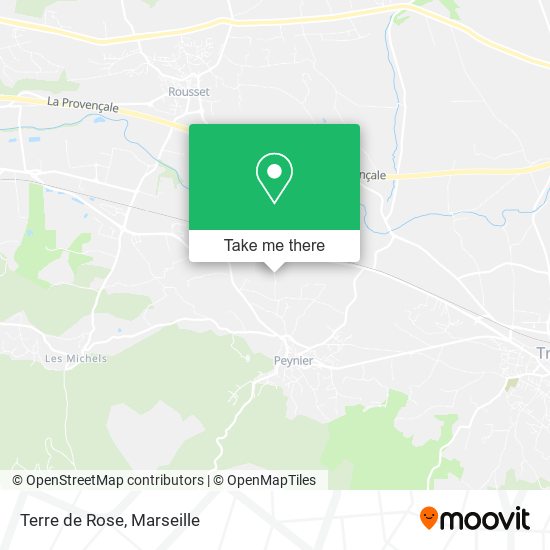 Terre de Rose map