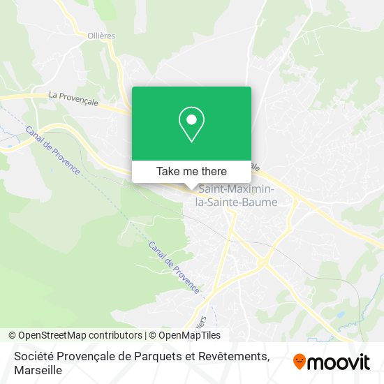 Société Provençale de Parquets et Revêtements map