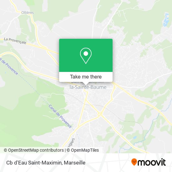 Cb d'Eau Saint-Maximin map