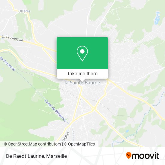 De Raedt Laurine map