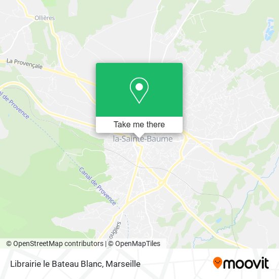 Librairie le Bateau Blanc map