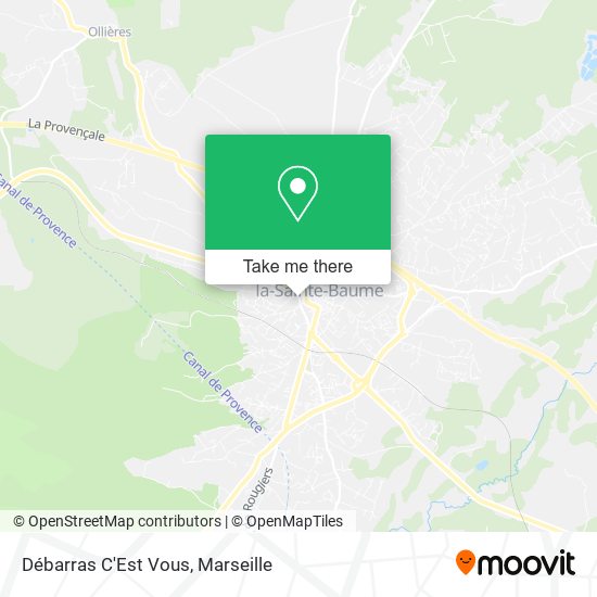 Débarras C'Est Vous map