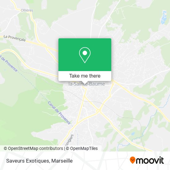 Saveurs Exotiques map