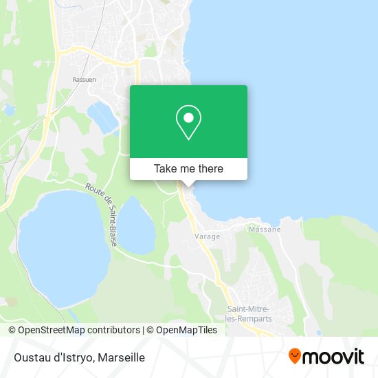Oustau d'Istryo map