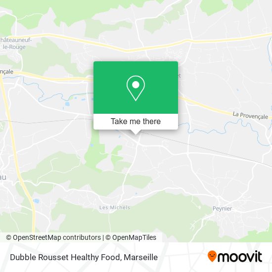 Dubble Rousset Healthy Food map