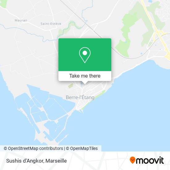 Sushis d'Angkor map