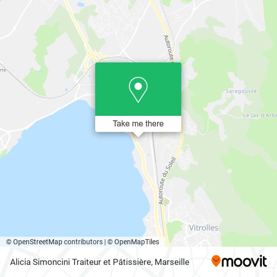 Alicia Simoncini Traiteur et Pâtissière map