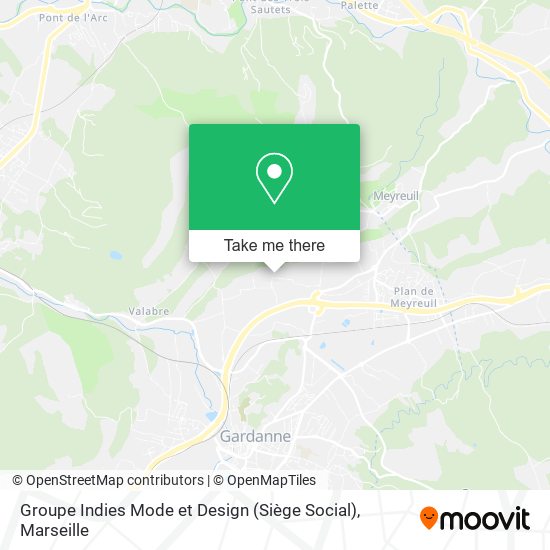Groupe Indies Mode et Design (Siège Social) map
