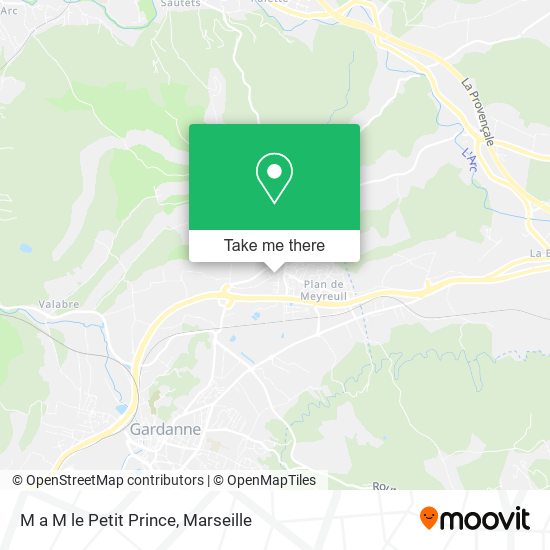 M a M le Petit Prince map