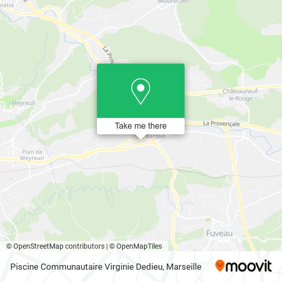 Piscine Communautaire Virginie Dedieu map