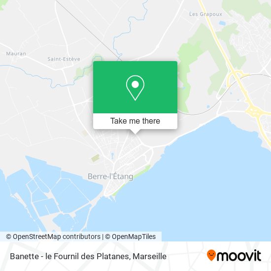 Banette - le Fournil des Platanes map