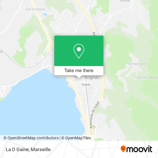La D Gaine map