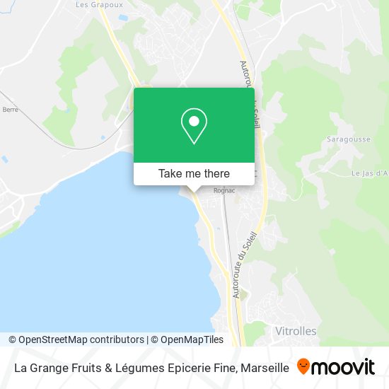 La Grange Fruits & Légumes Epicerie Fine map