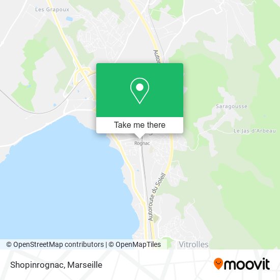 Shopinrognac map
