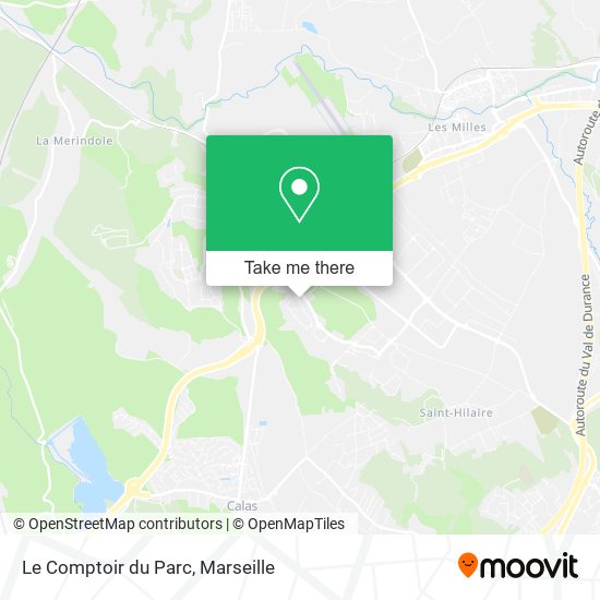 Le Comptoir du Parc map
