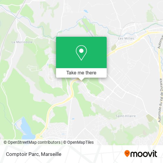 Comptoir Parc map