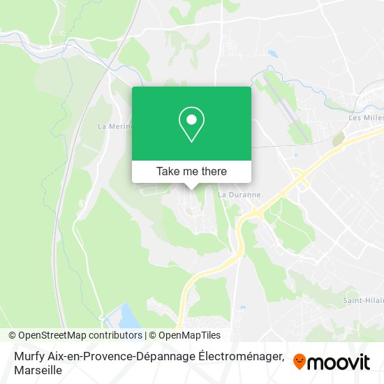 Murfy Aix-en-Provence-Dépannage Électroménager map
