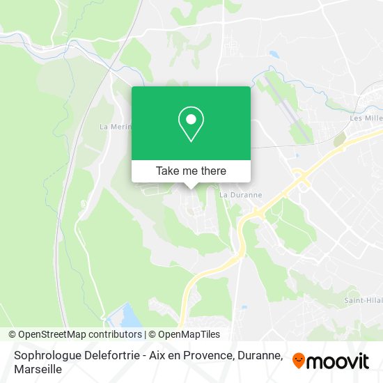 Sophrologue Delefortrie - Aix en Provence, Duranne map