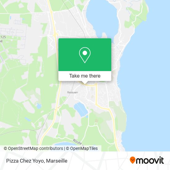 Pizza Chez Yoyo map