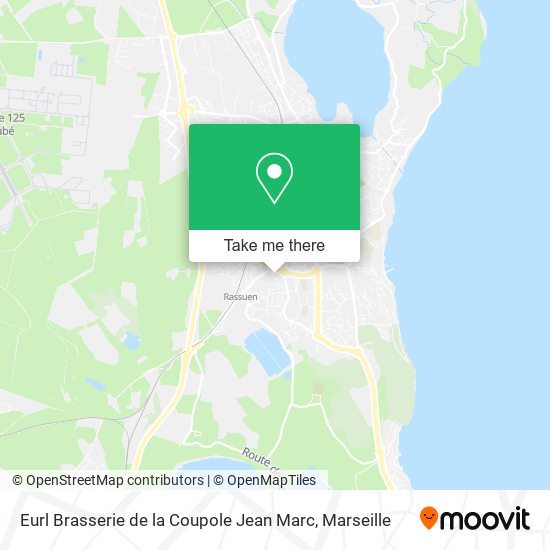 Eurl Brasserie de la Coupole Jean Marc map