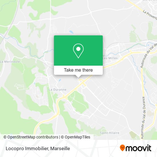 Locopro Immobilier map