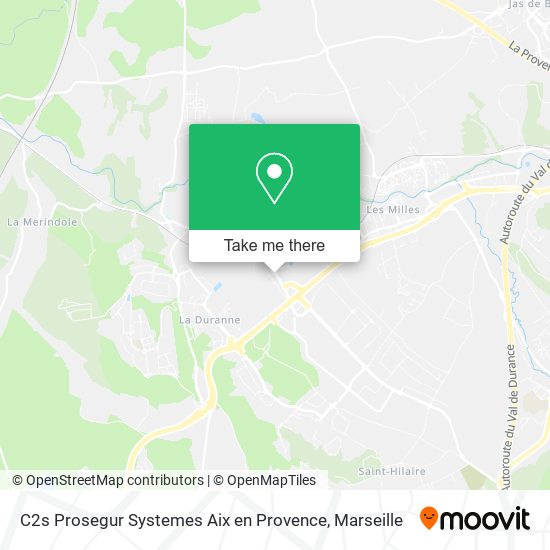 C2s Prosegur Systemes Aix en Provence map