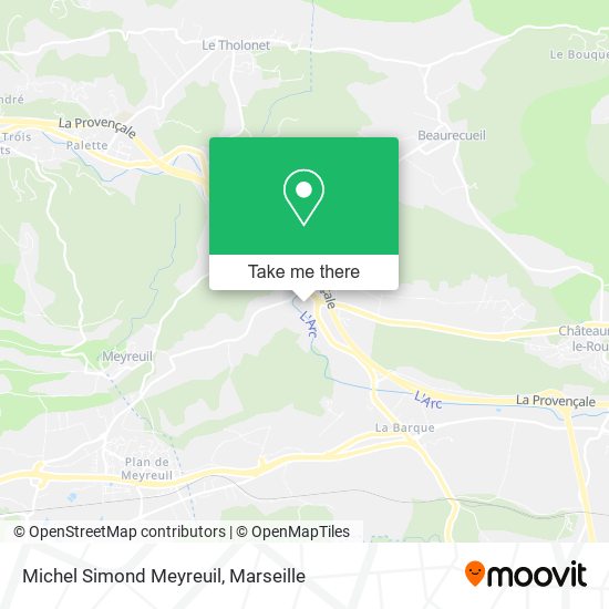 Michel Simond Meyreuil map