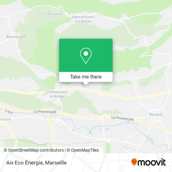 Aix Eco Énergie map