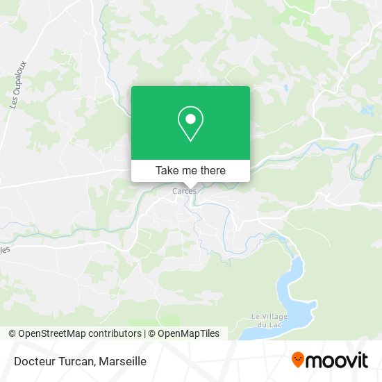 Docteur Turcan map