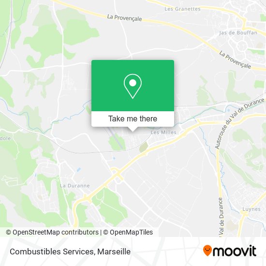 Combustibles Services map