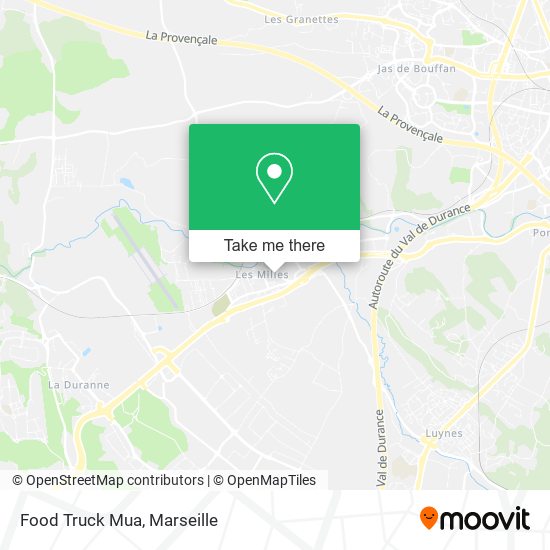 Food Truck Mua map