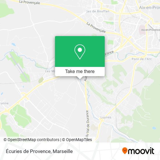 Écuries de Provence map