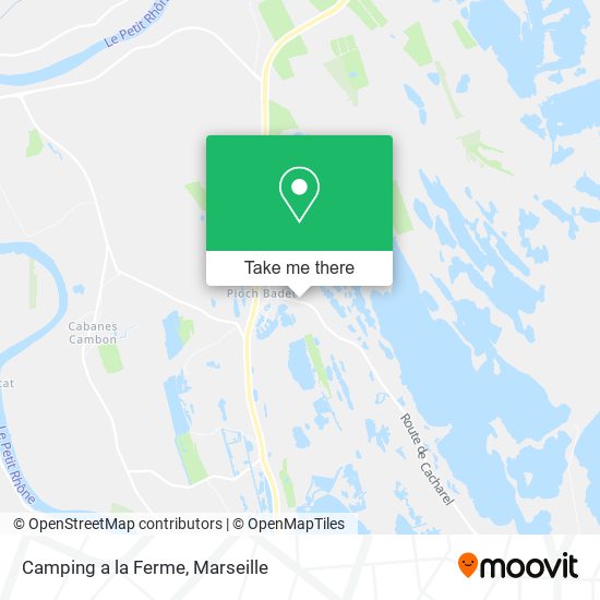 Camping a la Ferme map