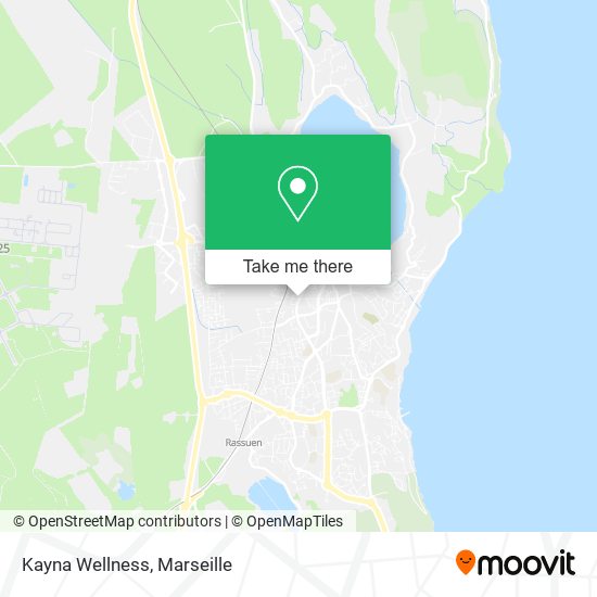 Kayna Wellness map