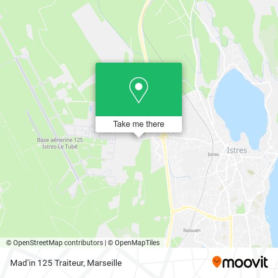 Mad'in 125 Traiteur map