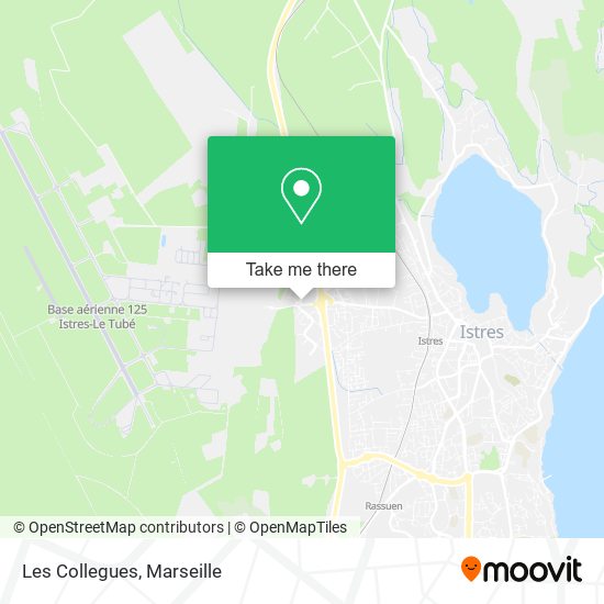 Les Collegues map