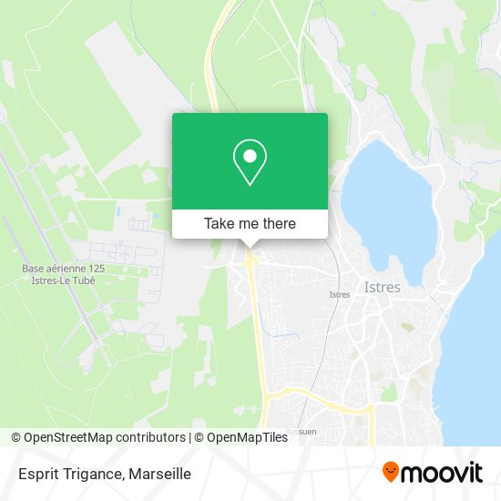 Esprit Trigance map