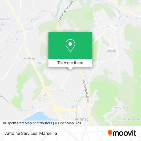 Antoine Services map