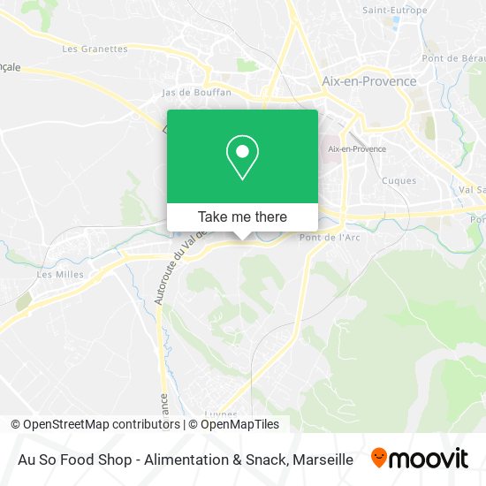 Au So Food Shop - Alimentation & Snack map