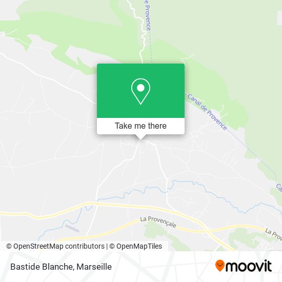Bastide Blanche map