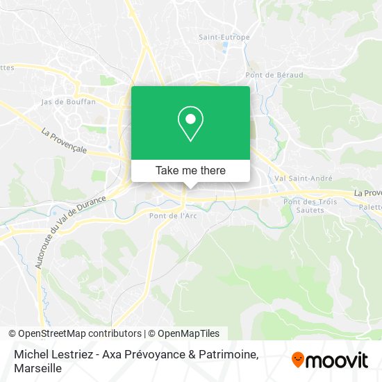 Michel Lestriez - Axa Prévoyance & Patrimoine map