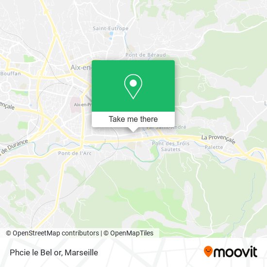 Phcie le Bel or map