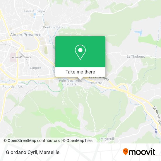 Giordano Cyril map