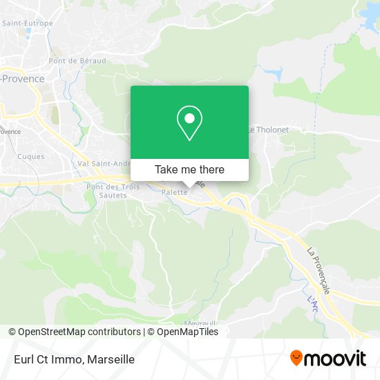 Eurl Ct Immo map