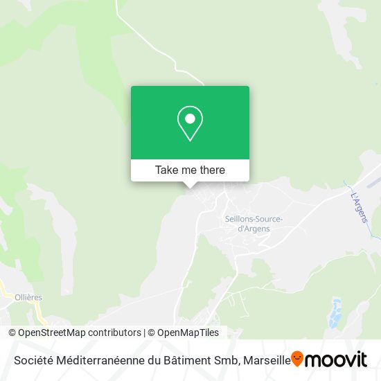 Société Méditerranéenne du Bâtiment Smb map