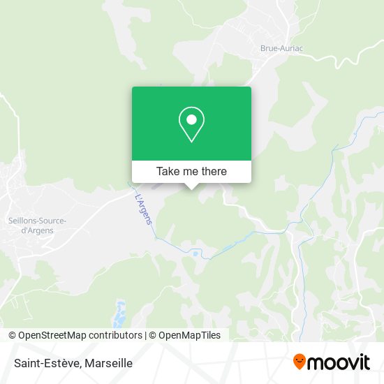 Saint-Estève map
