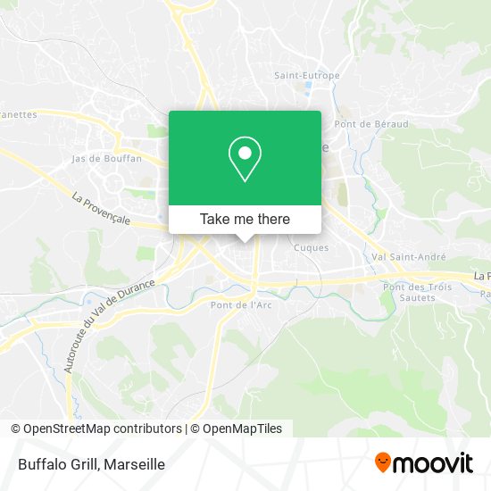 Buffalo Grill map