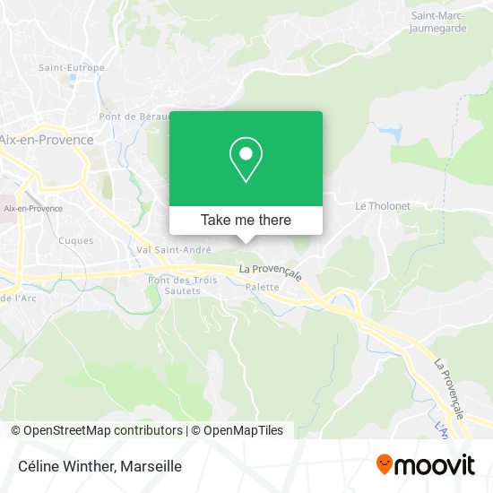 Céline Winther map